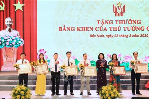 Phó Chủ tịch nước dự Đại hội Thi đua yêu nước tỉnh Bắc Ninh