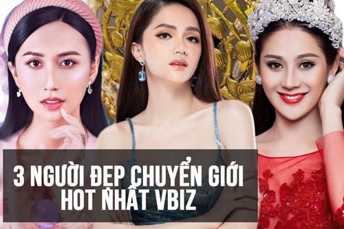 Ba mỹ nhân chuyển giới hàng đầu showbiz Việt, Hương Giang vẫn là 'tường thành'