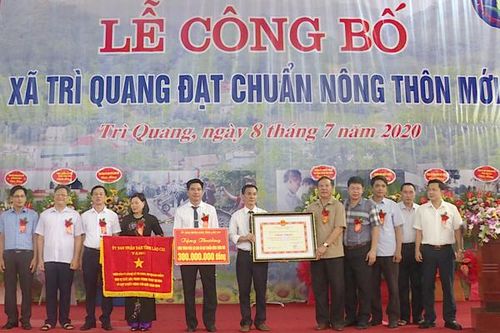 Trì Quang thi đua xây dựng nông thôn mới