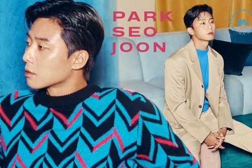 Ngắm loạt trang phục với màu sắc gây sốc của Park Seo Joon trên Harper's Bazaar Hàn