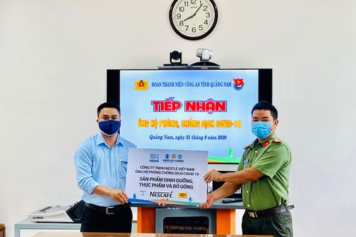 Nestlé hỗ trợ 700.000 sản phẩm giúp các tỉnh miền Trung chống dịch