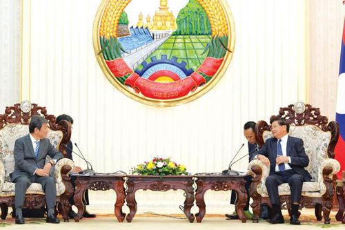 Lào tăng cường quan hệ đối tác chiến lược với Nhật Bản