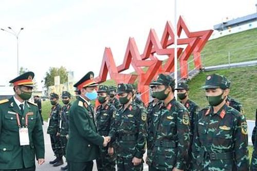 15 giờ hôm nay (24-8), Đội tuyển Xe tăng QĐND Việt Nam thi đấu vòng loại