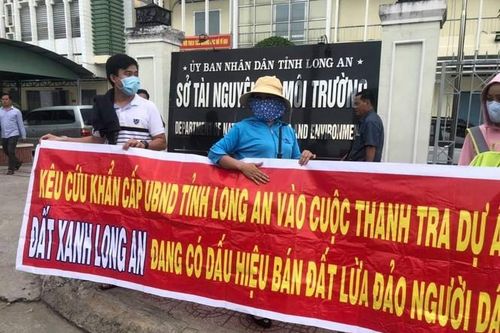Công an đề nghị khách hàng phối hợp xử lý dự án 'ma' của Đất Xanh Long An