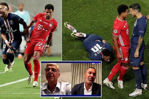Sao Bayern được khen vì… đá vào chân Neymar ở chung kết C1