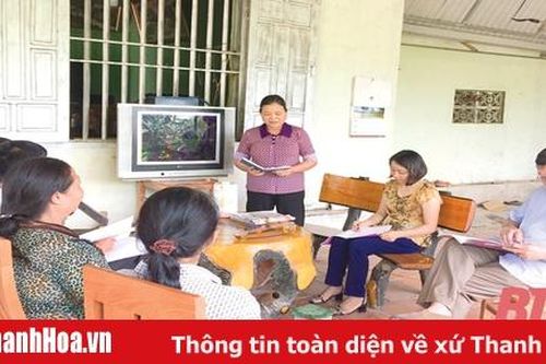 'Nghe dân nói - nói dân nghe' ở huyện Như Xuân