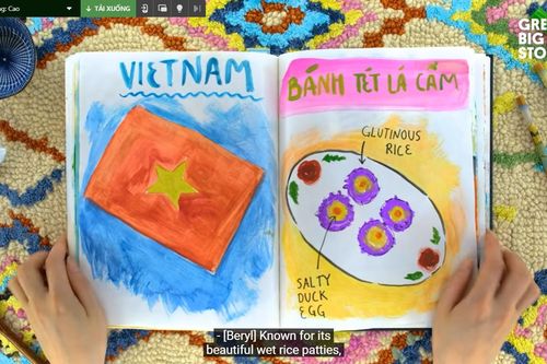 Kênh Youtube Great Big Story giới thiệu bánh tét Việt Nam
