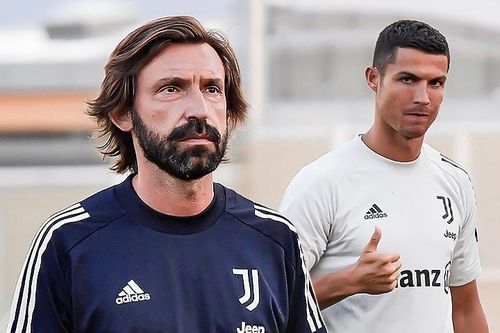 Ngày đầu tiên HLV Pirlo làm việc với Ronaldo ở Juventus