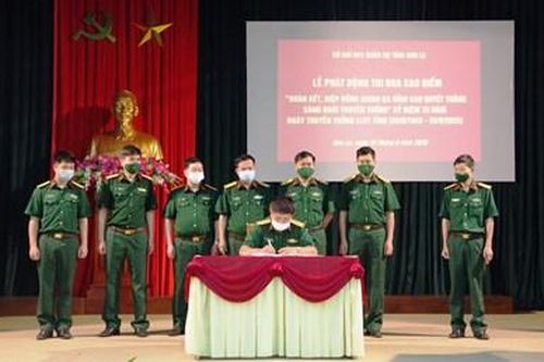 Bộ Chỉ huy quân sự tỉnh Sơn La phát động đợt thi đua cao điểm