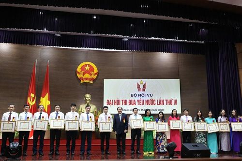Bộ Nội vụ tổ chức Đại hội thi đua yêu nước Bộ Nội vụ lần thứ IV