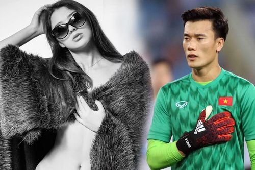 Nhan sắc nóng bỏng của mẫu Tây đang được đồn là bạn gái Bùi Tiến Dũng