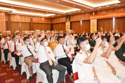 Khai mạc phiên trù bị Đại hội đại biểu Đảng bộ thị xã Hoàng Mai, nhiệm kỳ 2020 - 2025