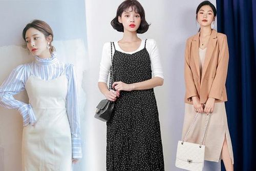 Đừng vội cất những chiếc váy 2 dây để phối đồ layer những ngày chớm thu