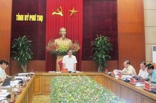 Hội nghị Ban Thường vụ Tỉnh ủy