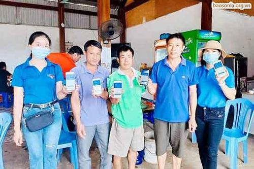Mai Sơn: Hướng dẫn 1.148 người dân cài đặt ứng dụng Bluezone