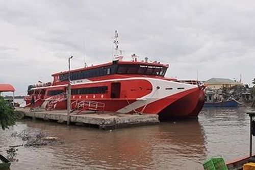 Tàu cao tốc tuyến Cần Thơ – Trần Đề - Côn Đảo tạm ngừng hoạt động