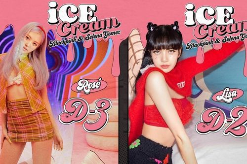 Netizen chỉ trích YG Ent vì 'dìm hàng' Lisa và Rosé trong ảnh teaser 'Ice Cream'