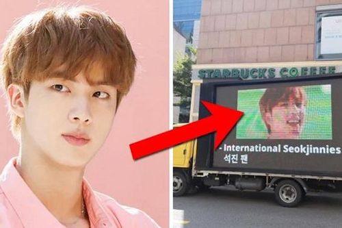 Fan phẫn nộ gửi cả xe tải đến BigHit đòi công bằng cho Jin BTS