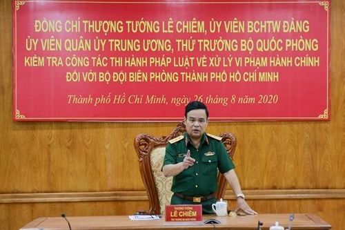 Kiểm tra công tác thi hành pháp luật về xử lý vi phạm hành chính tại BĐBP TP Hồ Chí Minh