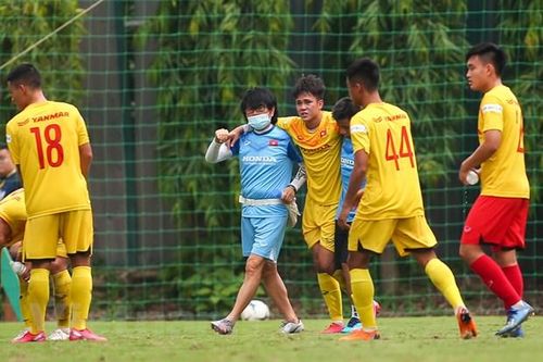 Cầu thủ Hoàng Anh Gia Lai (HAGL) liên tục 'ghi bàn' khi U22 đấu nội bộ