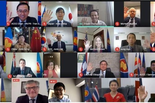 Ủy ban Điều phối Kết nối ASEAN họp tham vấn với các đối tác