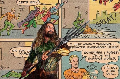 DC Comics: Siêu anh hùng Aquaman thực ra có thể bay?