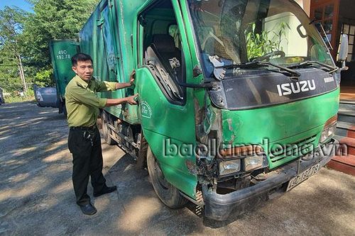 Xử lý nghiêm vụ vận chuyển gỗ trái phép tại Lạc Dương