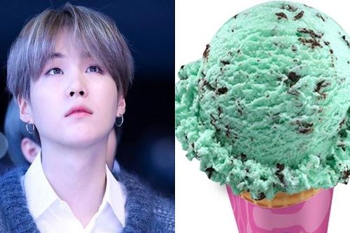 Suga BTS cũng không thể đứng ngoài 'cuộc chiến' về kem socola bạc hà