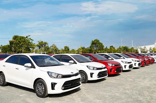 Thaco xuất khẩu 80 xe Kia Soluto sang Myanmar