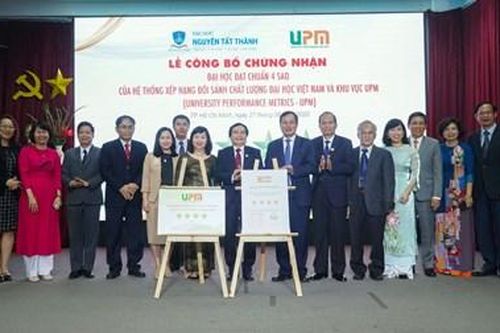 Trường đại học ngoài công lập đầu tiên được UPM công nhận 4 sao