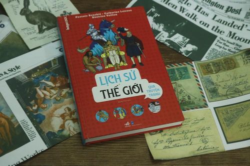15000 năm lịch sử nhân loại được gói gọn trong 'Lịch sử thế giới qua truyện tranh'