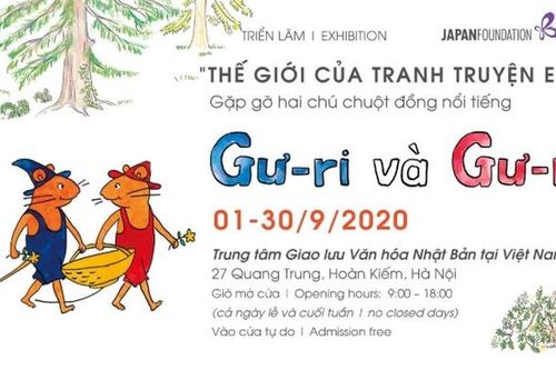 Triển lãm 'Thế giới của tranh truyện Ehon'