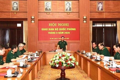 Bộ Quốc phòng triển khai thực hiện nhiệm vụ tháng 9 năm 2020
