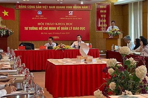 Tư tưởng Hồ Chí Minh về quản lý giáo dục