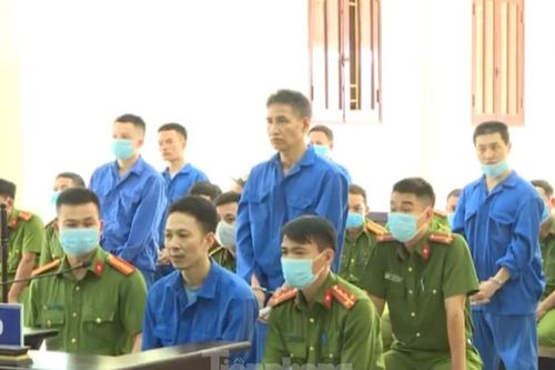 Vận chuyển 9 kg ma túy, 6 bị cáo bị tuyên án tử