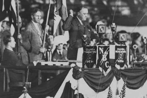Franklin Roosevelt và bài phát biểu phá vỡ truyền thống đại hội đảng ở Mỹ
