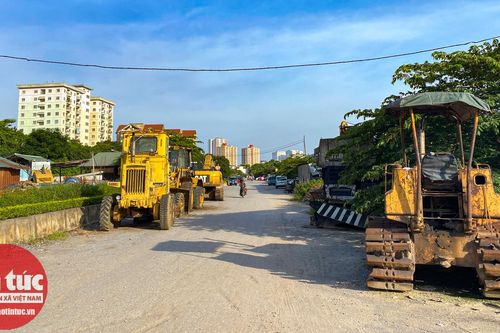 Vành đai 2,5 chậm tiến độ do vướng giải phóng mặt bằng