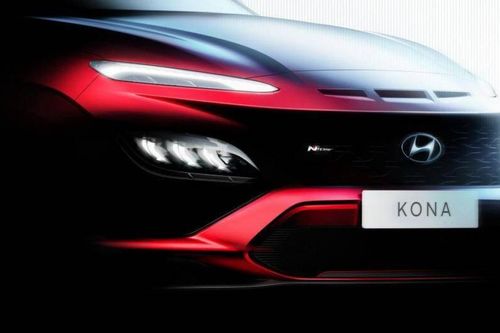 Hyundai Kona phiên bản nâng cấp hé lộ những hình ảnh đầu tiên