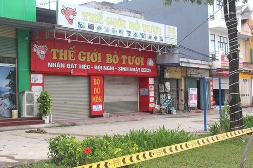 Hải Dương tiếp tục cách ly thêm 14 ngày đối với ổ dịch tại nhà hàng Thế giới bò tươi