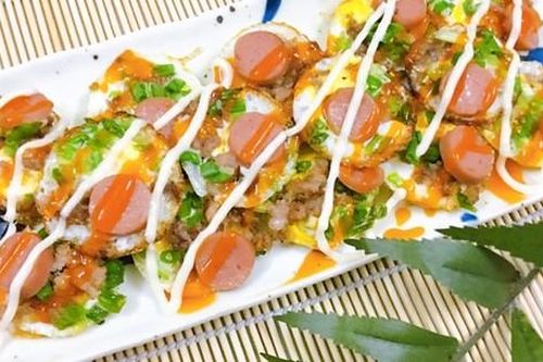 Trứng cút nướng