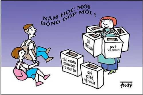 Bộ GD&ĐT chấn chỉnh lạm thu, đề nghị các tỉnh xử lý hiệu trưởng