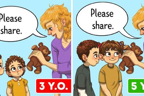Tại sao không nên dạy trẻ cách chia sẻ quá sớm
