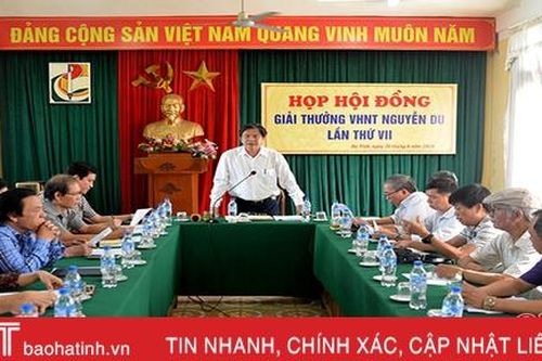 281 tác phẩm của 88 tác giả tham gia Giải thưởng VHNT Nguyễn Du lần thứ VII