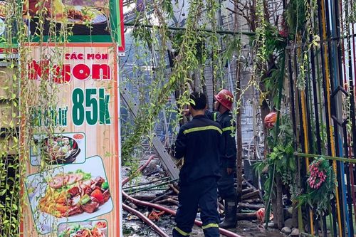 Cháy Trung tâm tiệc cưới tại TP Hồ Chí Minh