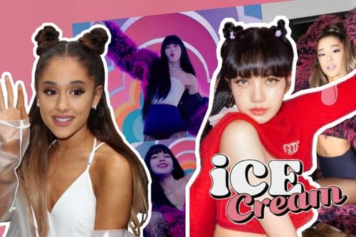 Góc phát hiện: Lisa đã 'mượn' áo choàng của Ariana Grande để chưng diện trong MV Ice Cream?