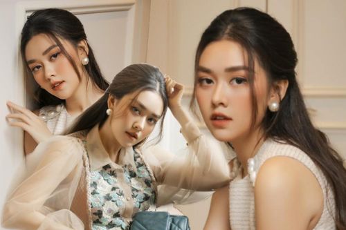 Á hậu Tường San hóa nàng thơ mùa thu xinh đẹp chỉ nhờ kiểu tóc đơn giản