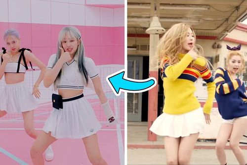 Vũ đạo của BLACKPINK trong Ice Cream y chang vũ đạo của Red Velvet trong Ice Cream Cake?