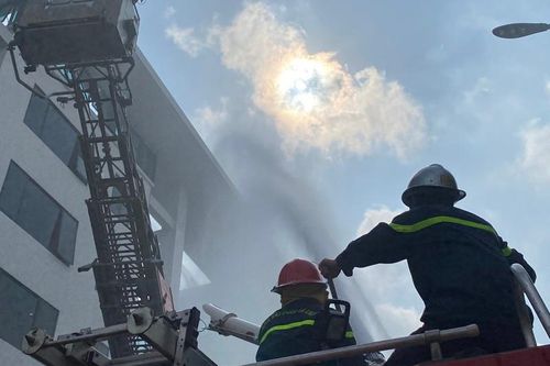 Diễn tập chữa cháy và cứu nạn, cứu hộ có sự tham gia của nhiều lực lượng