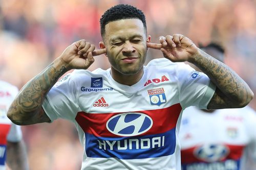 Memphis Depay lập hat-trick đầu tiên ở Ligue 1 mùa này