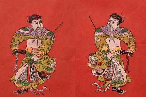 Linh vật trong tranh dân gian Kim Hoàng
